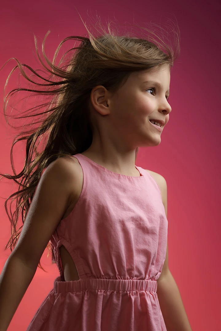 portrait of little girl - Calgary family photographer